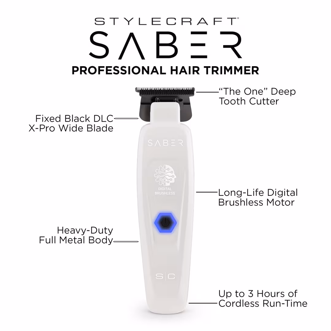 Stylecraft  Saber Professional Cordless Hair Trimmer