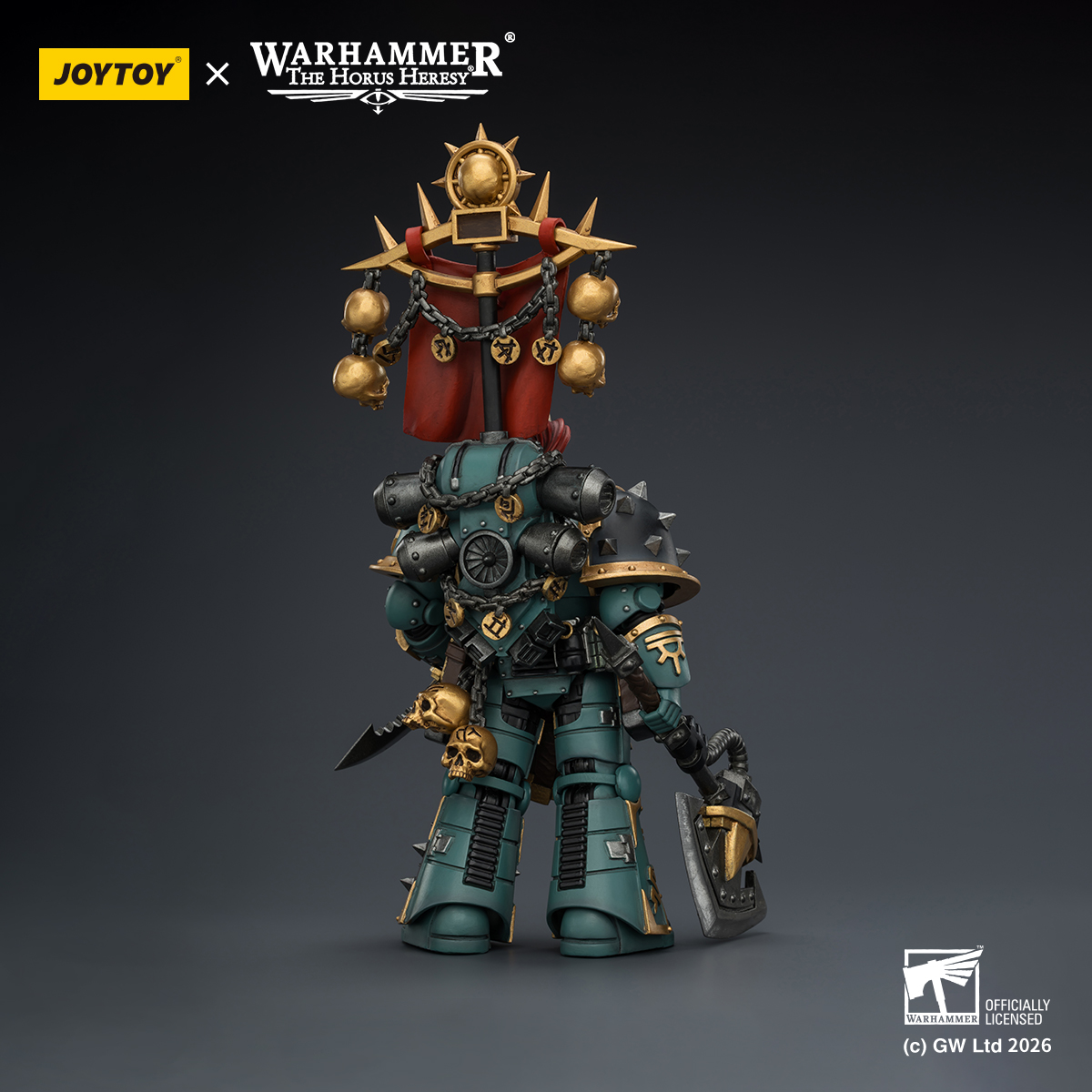JOYTOY JT03936 Warhammer The Horus Heresy 1:18 Sons Of Horus Vheren Ashurhaddon Master of the True Sons - JOYTOY WORLD