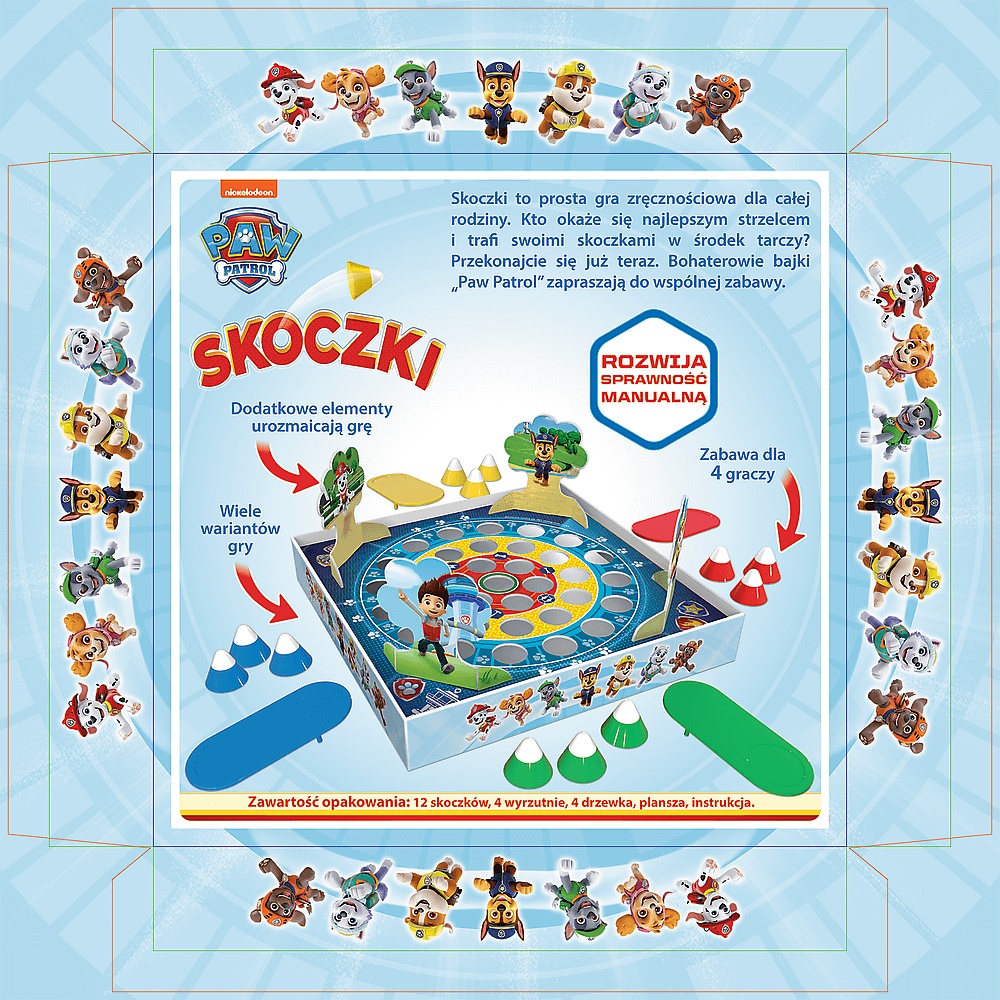 Gra Zręcznościowa Skoczki Psi Patrol