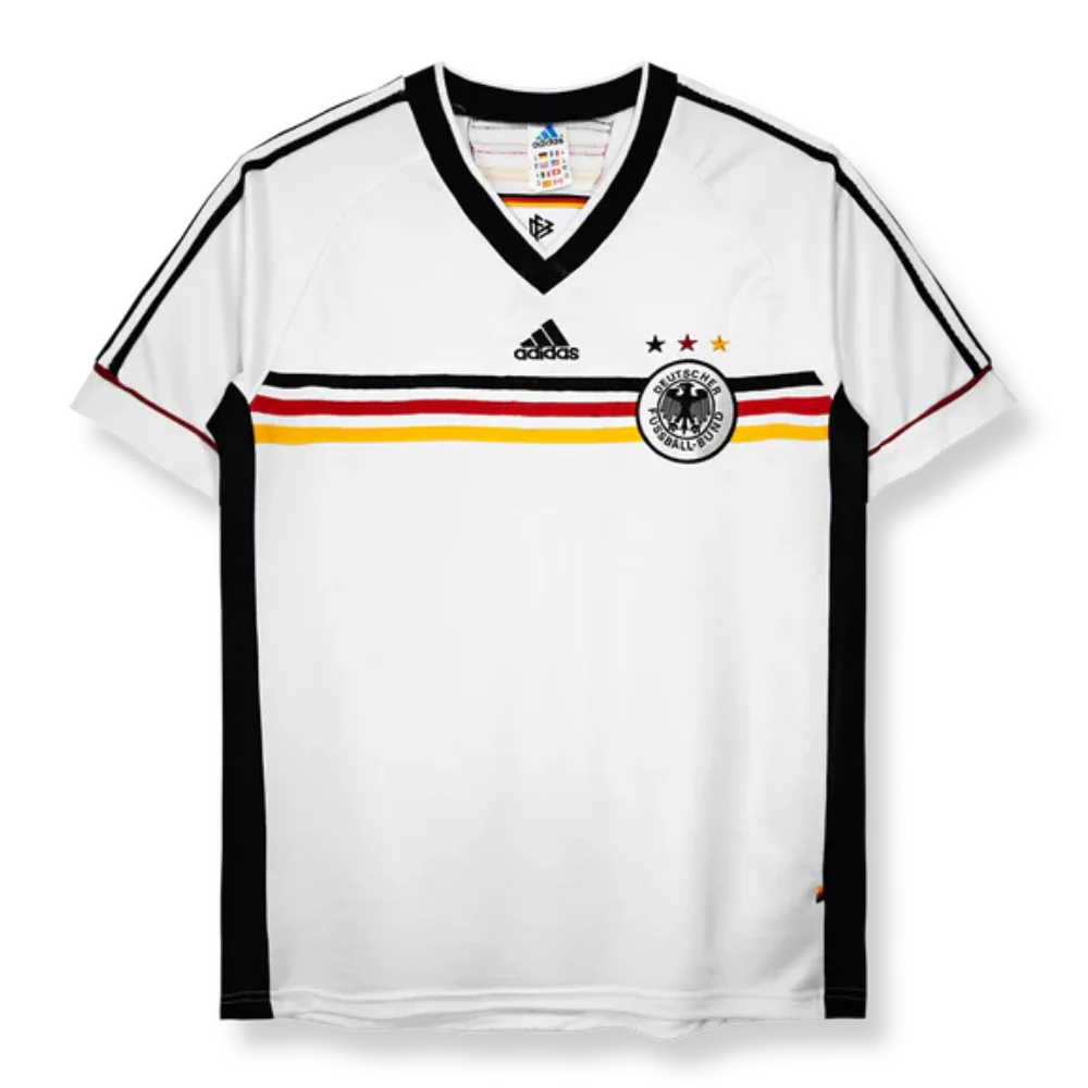 Retro 1998 Germany Home Soccer Jersey