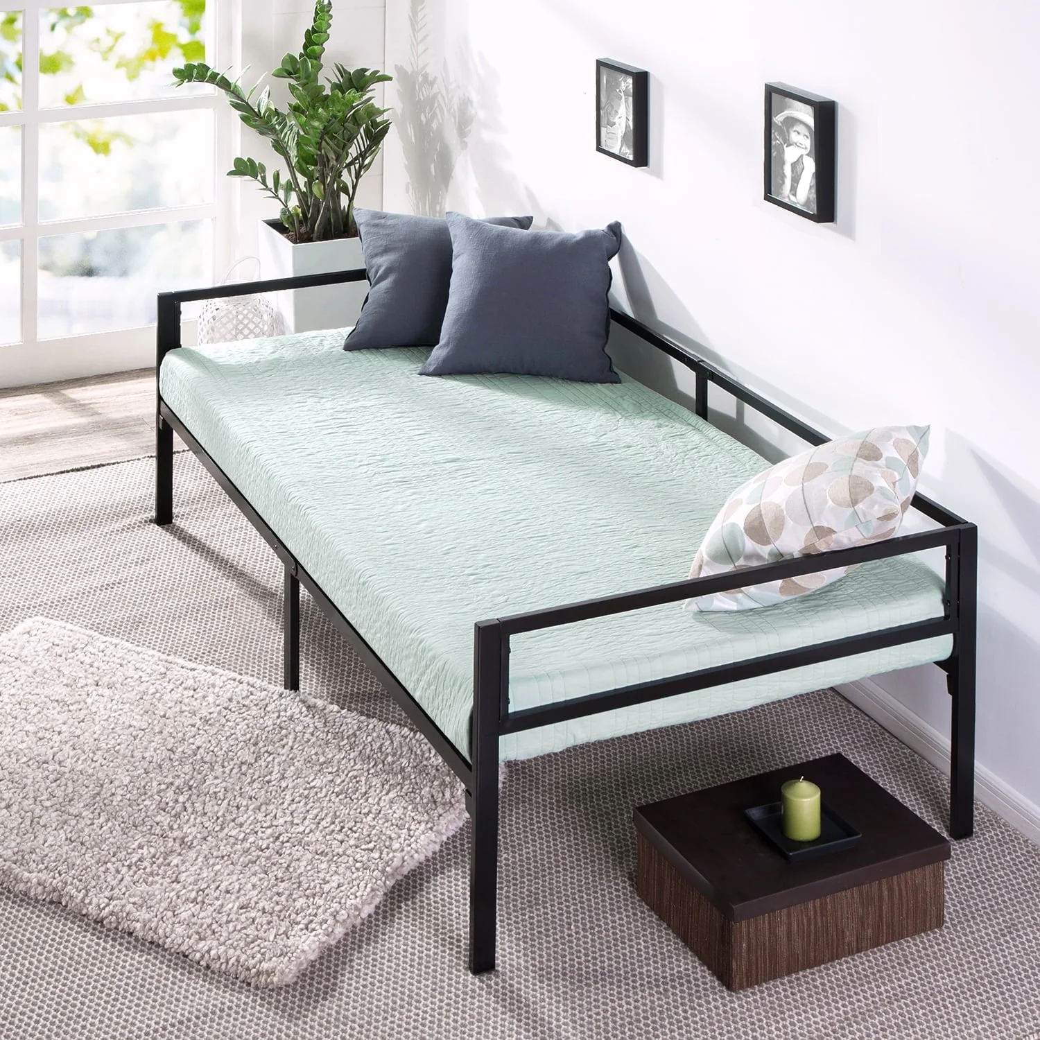 Mainstays Quick Lock Steel Support Twin Daybed Frame