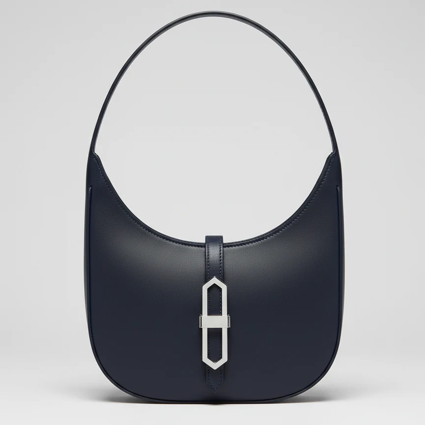 Navy Geometric Hobo