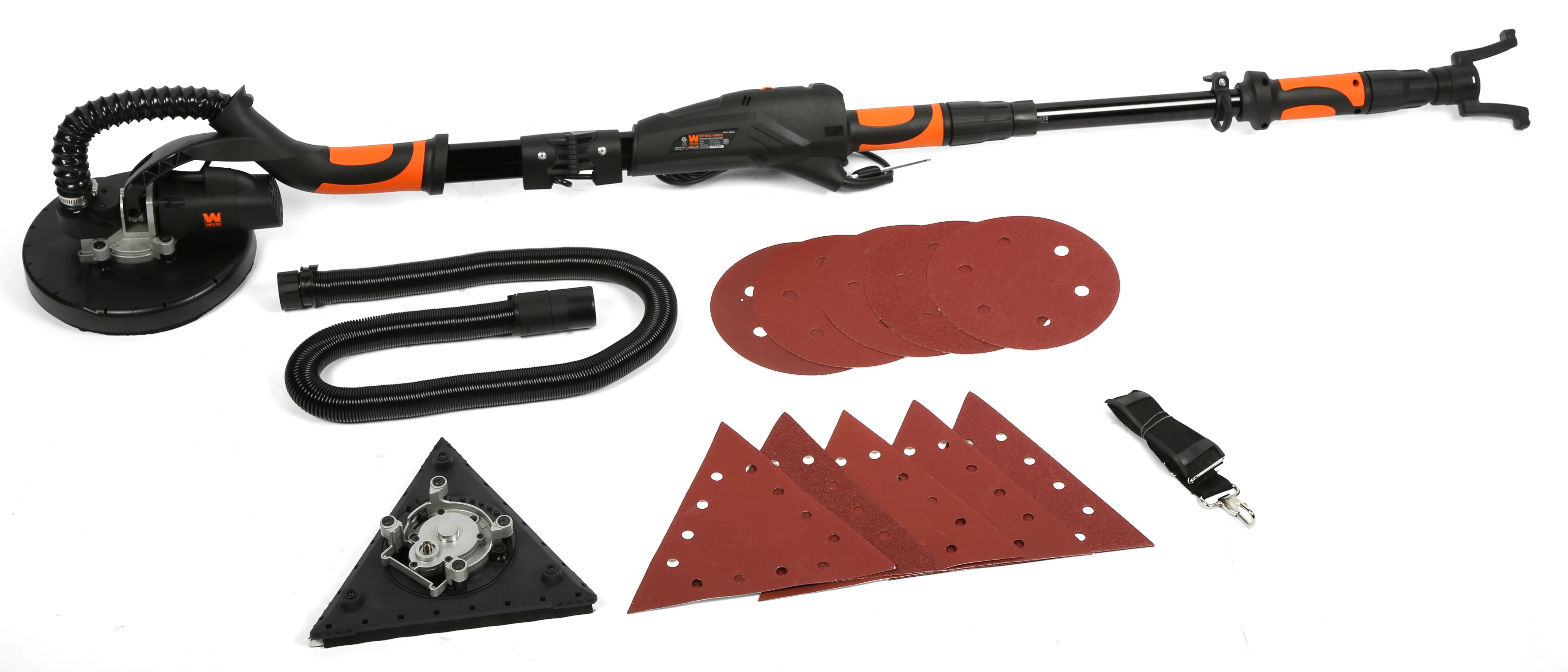 WEN 5-Amp 2-in-1 Variable Speed Dual-Head Drywall Sander with 15-Foot Dust Hose