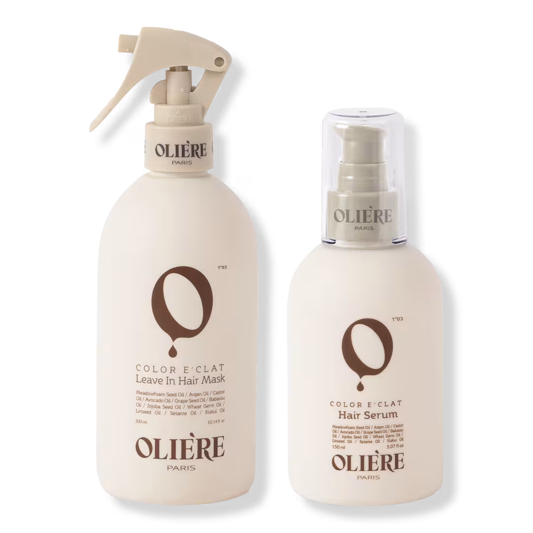 Oliere Paris  Color Éclat Leave-In Hydration & Shine Hair Care Duo
