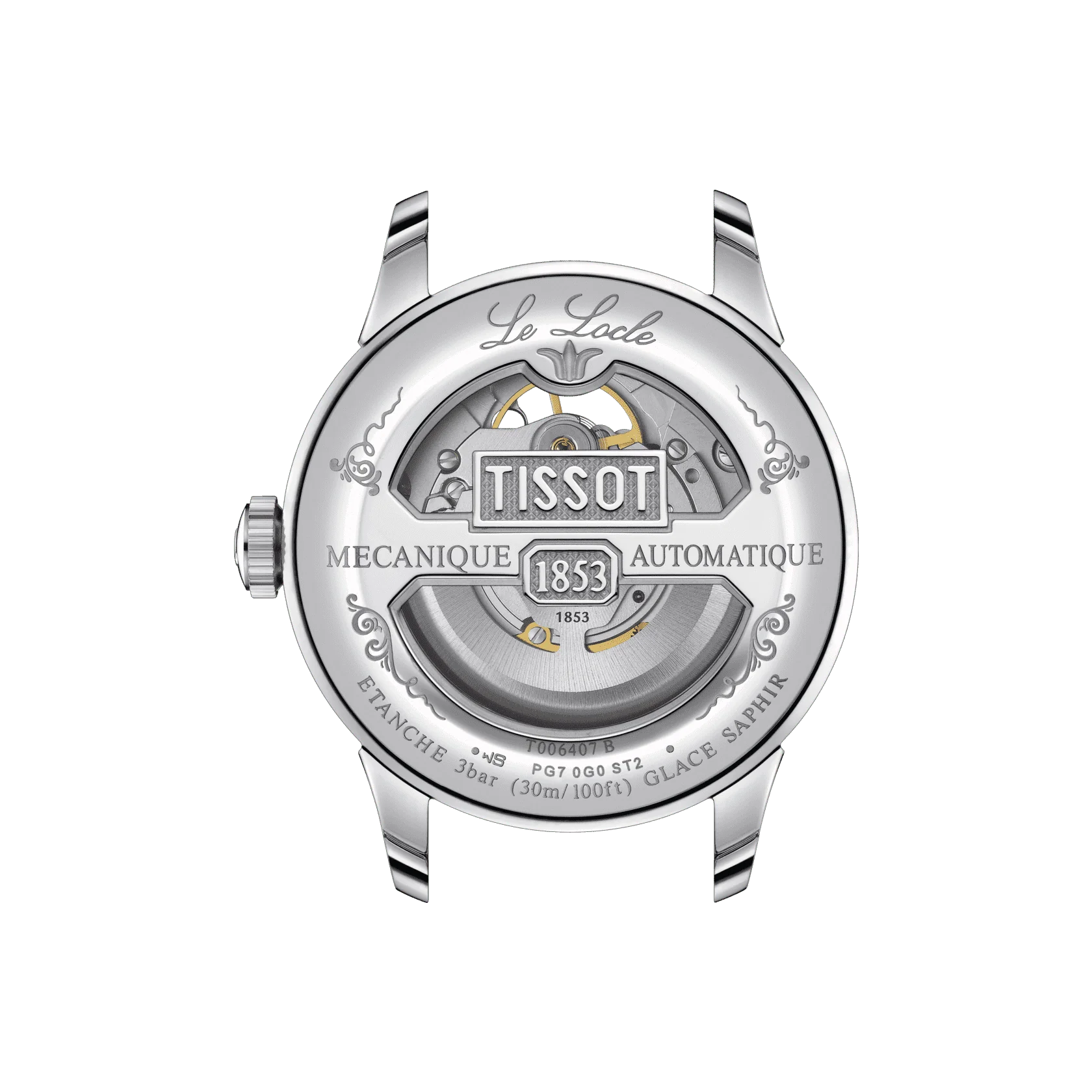 Tissot Le Locle Powermatic 80 Open Heart T0064071603301