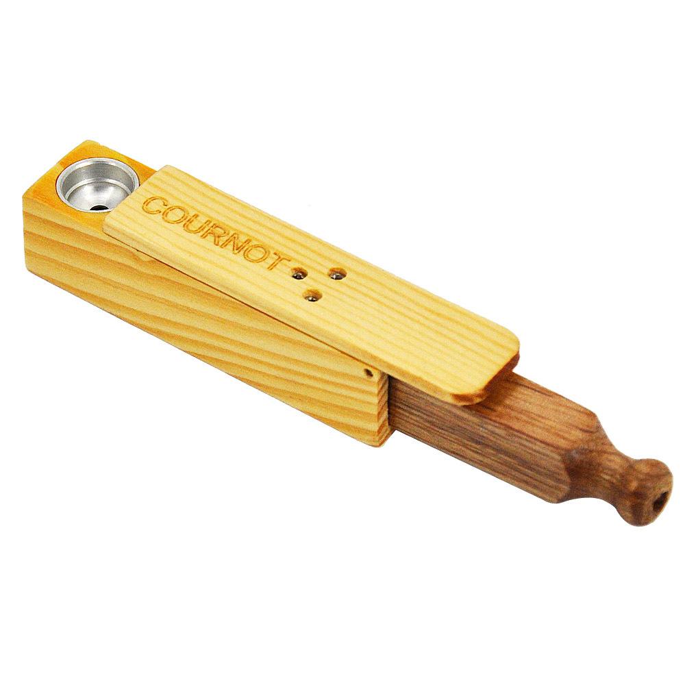 Push-pull Wooden Pipe