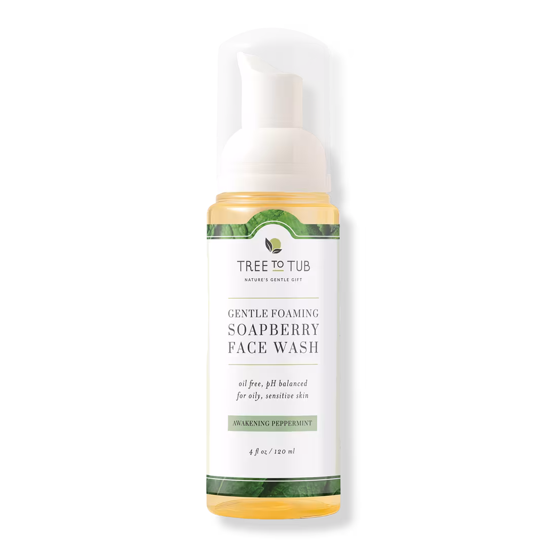 Tree To Tub  Soapberry Foaming Face Wash in Awakening Peppermint