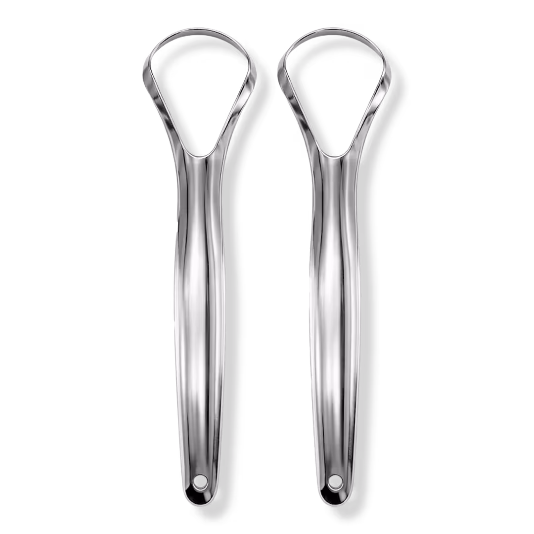 PURSONIC  Stainless Steel Tongue Cleaner – 2 Pack