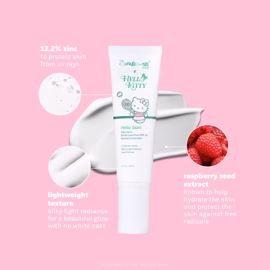 The Crème Shop  Hello Kitty Hello Sun Mineral Sunscreen