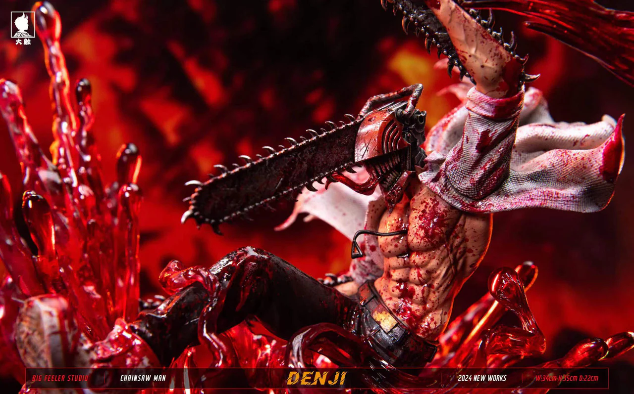 Chainsaw Man - Denji | 1:6 Resin Statue | by Big Feeler Studio