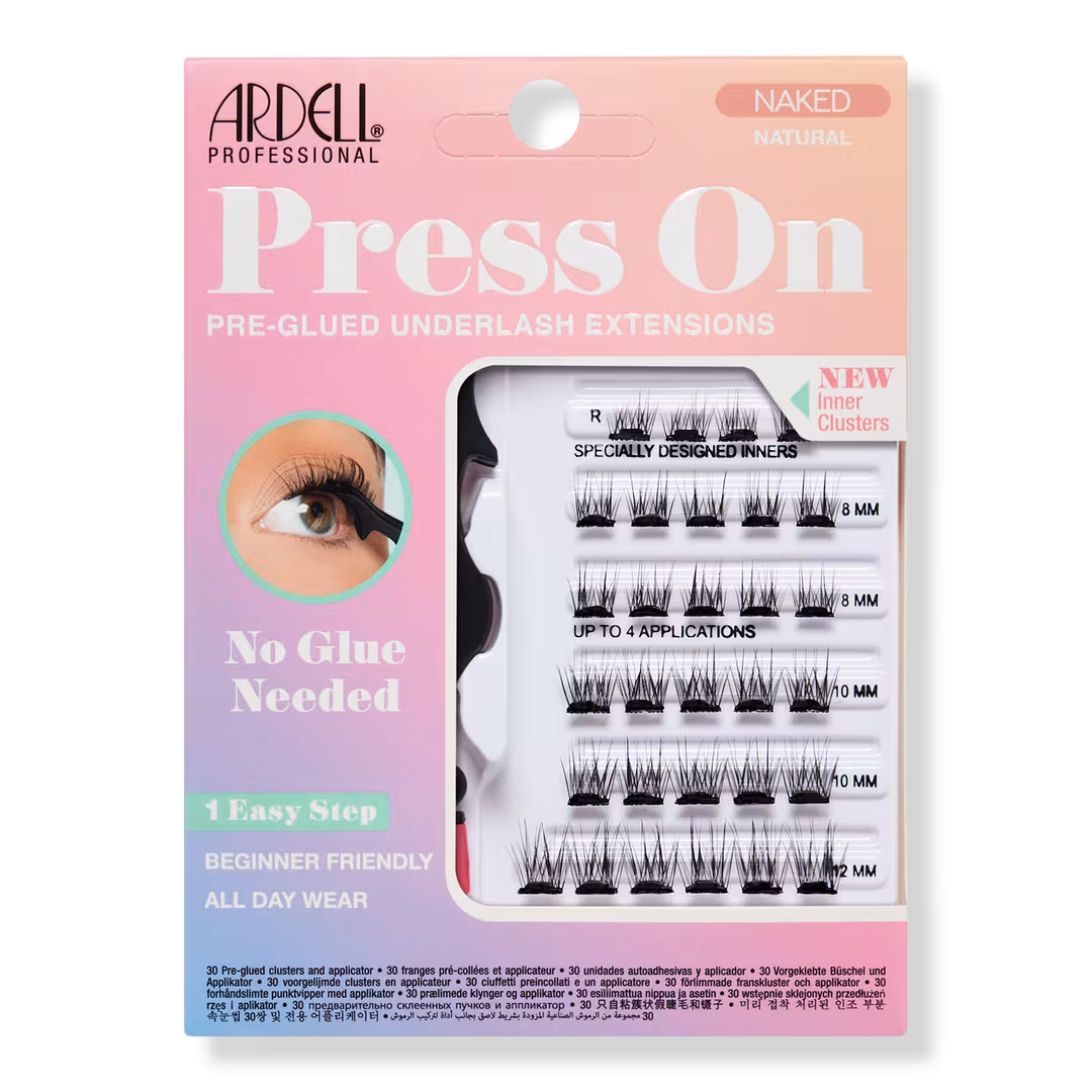Ardell  Naked Press On Natural, Lightweight Pre-glued Lashes