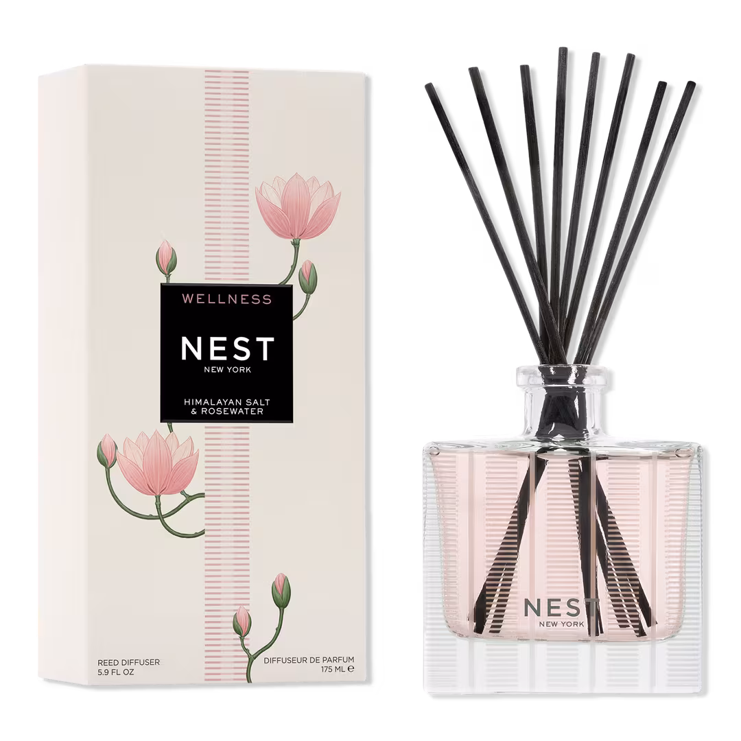 NEST New York  Himalayan Salt & Rosewater Reed Diffuser