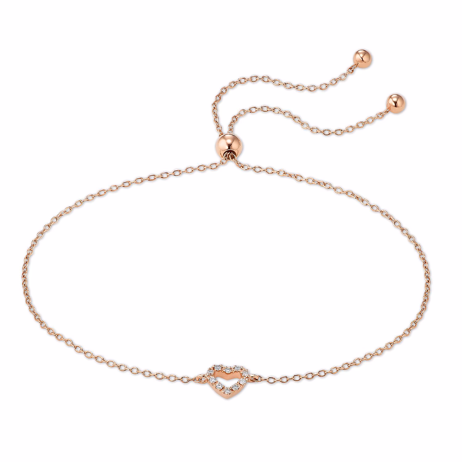 Armband 375er Roségold
