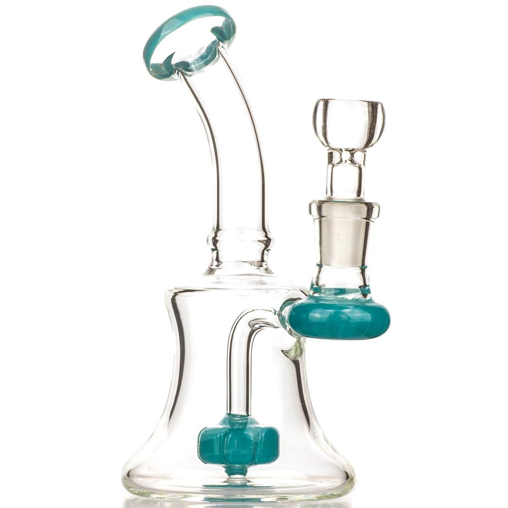 6 Mini Showerhead Perc Dab Rig