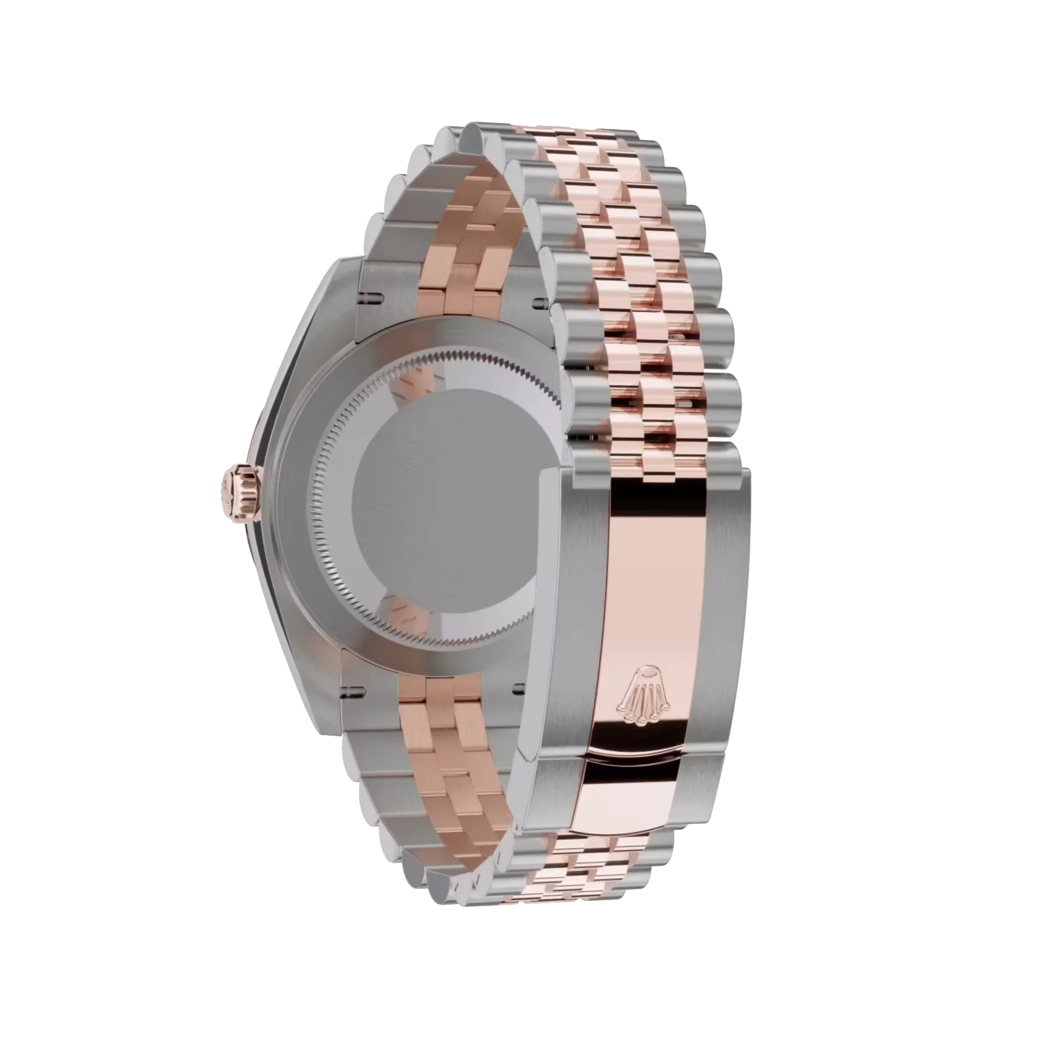 Datejust: Oystersteel and Everose gold, slate, m126331-0016