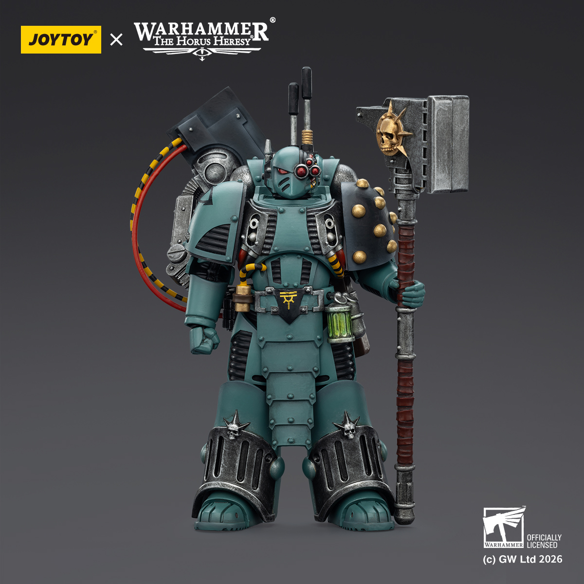 JOYTOY Warhammer The Horus Heresy 1: 18 Sons Of Horus Tybalt Marr and Siege Breaker - JOYTOY WORLD