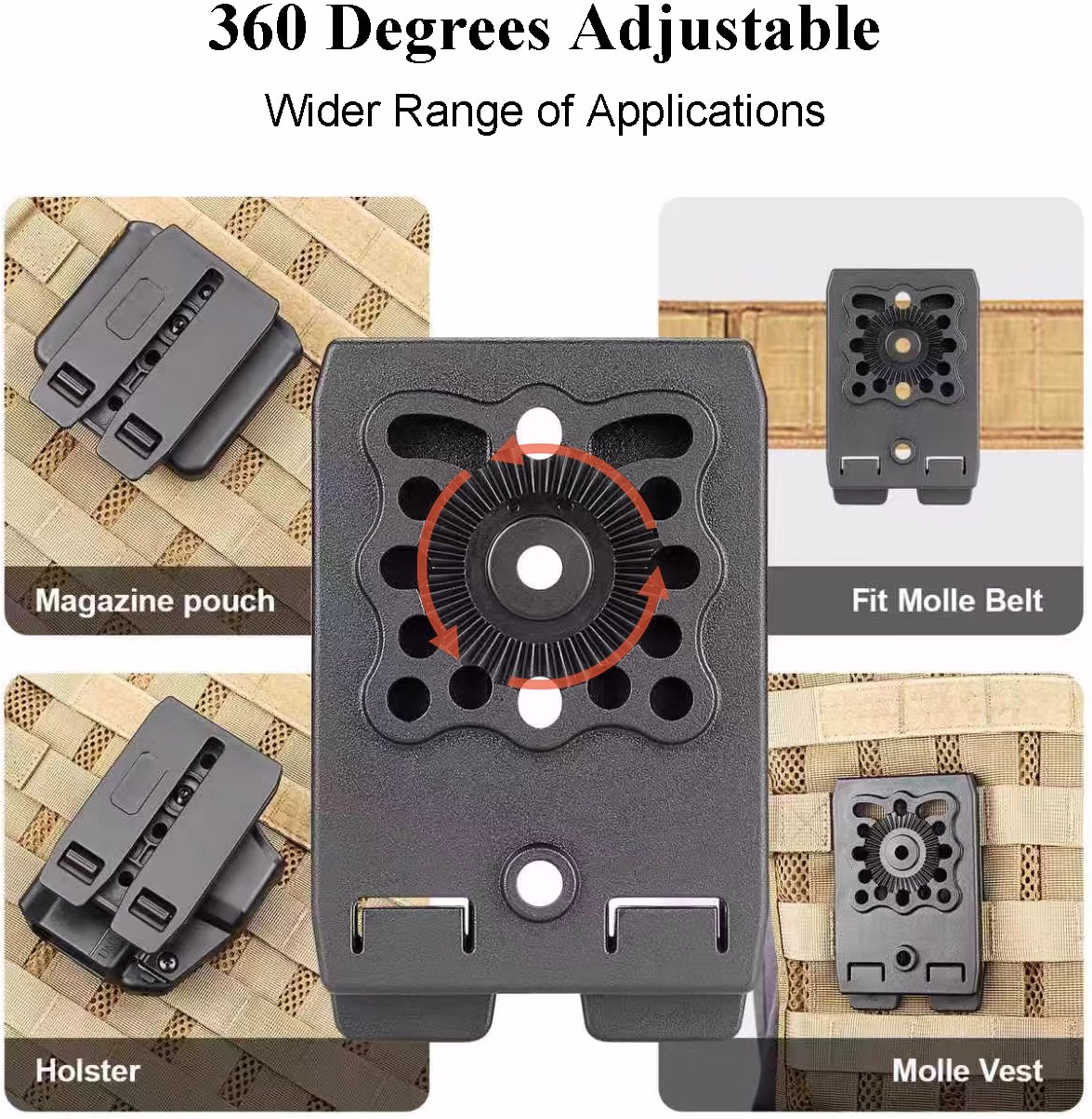 USKDTAC Universal OWB Gun Holster