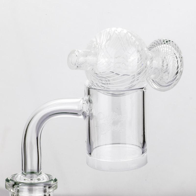 Spiral Glass Bubble Carb Cap (Random Color)