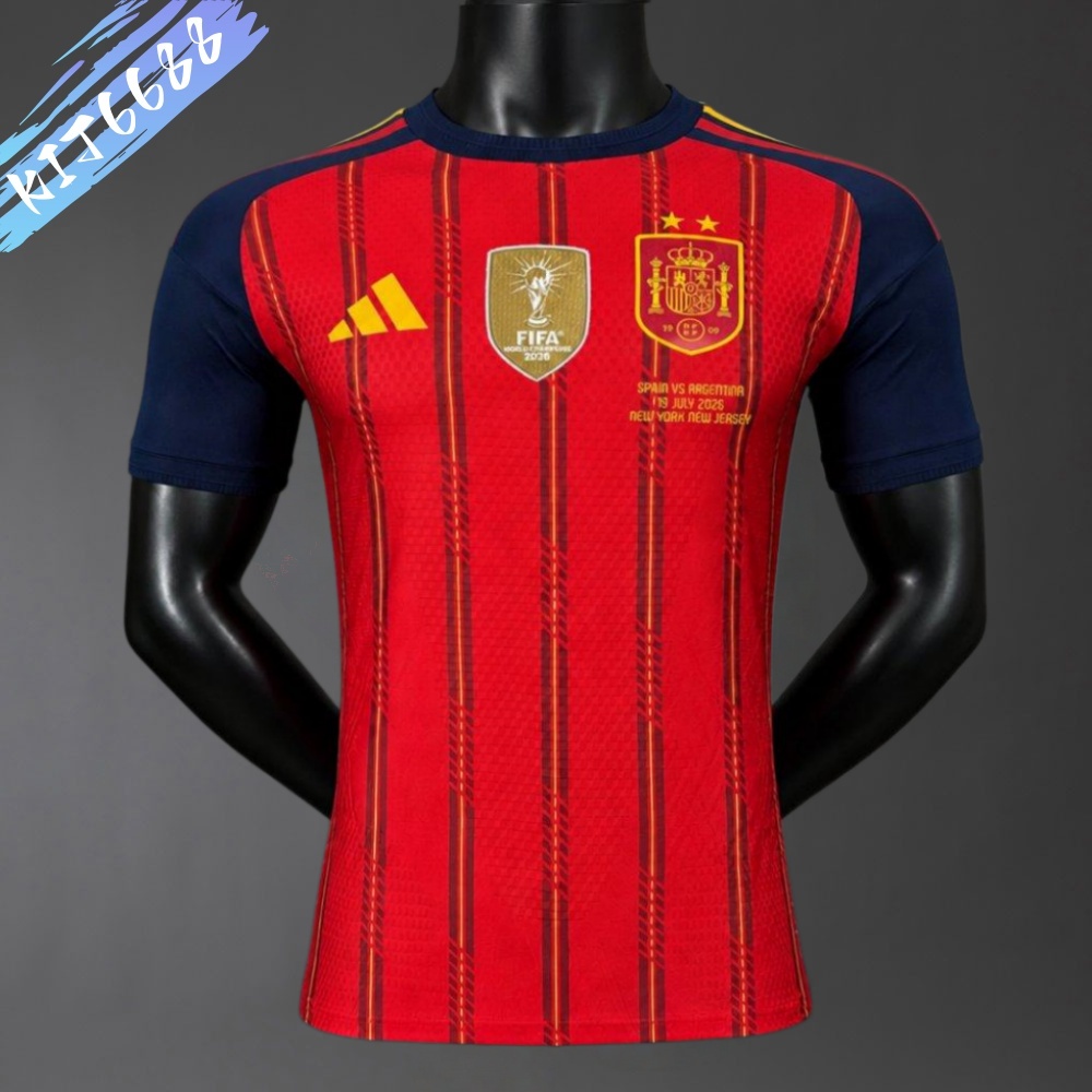 2 Star 2026/2027  Spain Home Football Shirt (Player Edition)