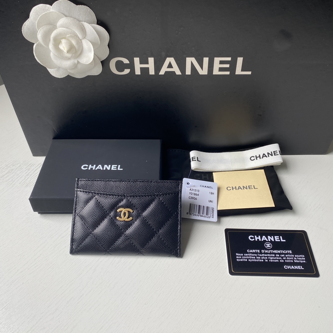 Chanel Wallets Card holder 31510 LM08 11cm