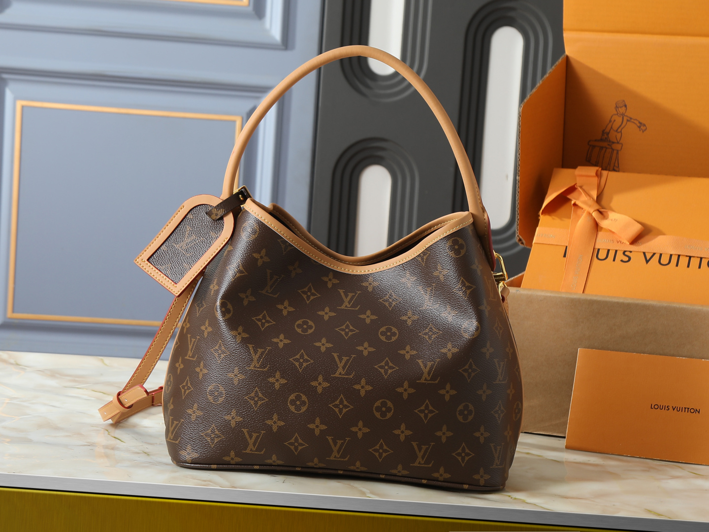 LV CarryAll Handbag