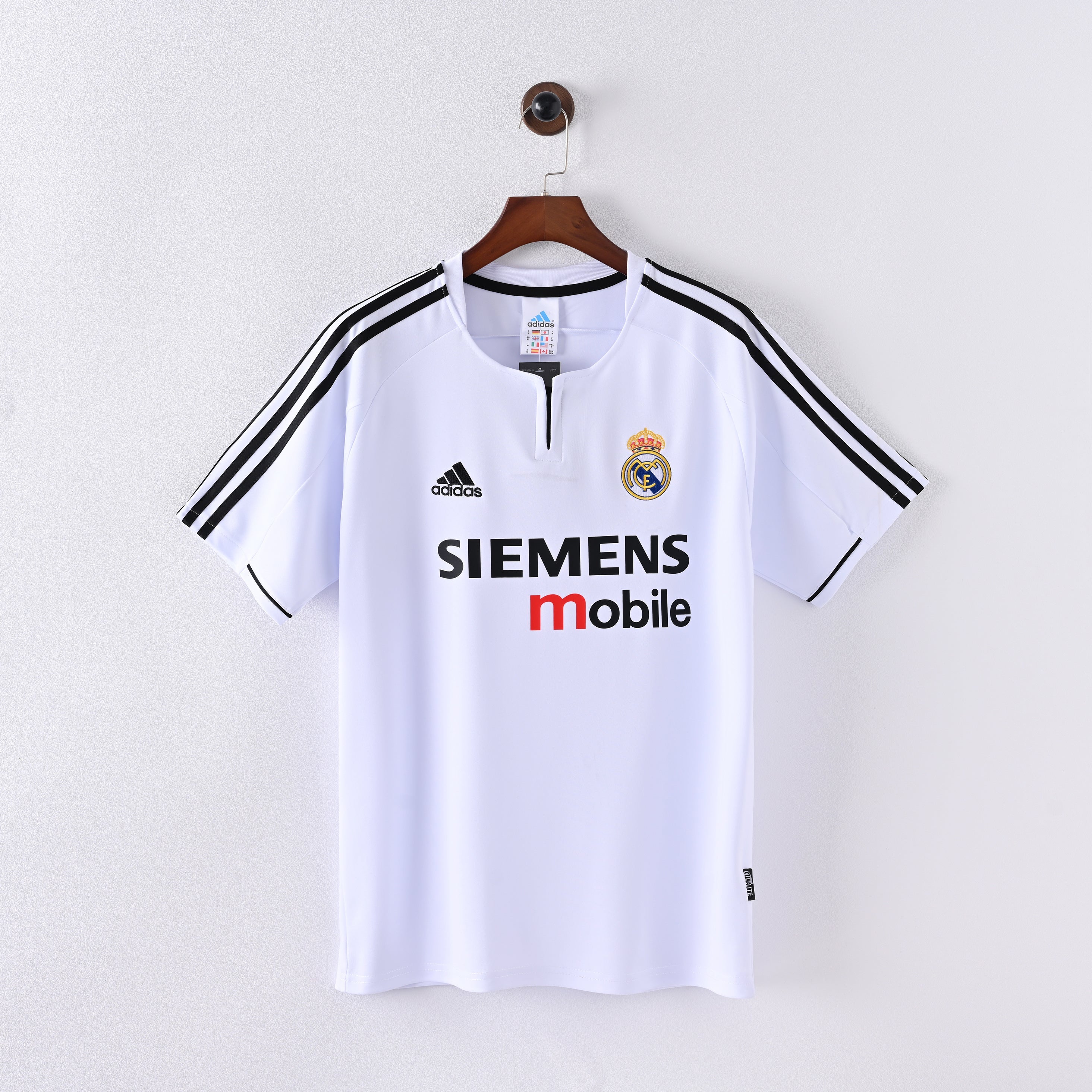 Real Madrid Retro Vintage Home Jersey Men 2003-2004