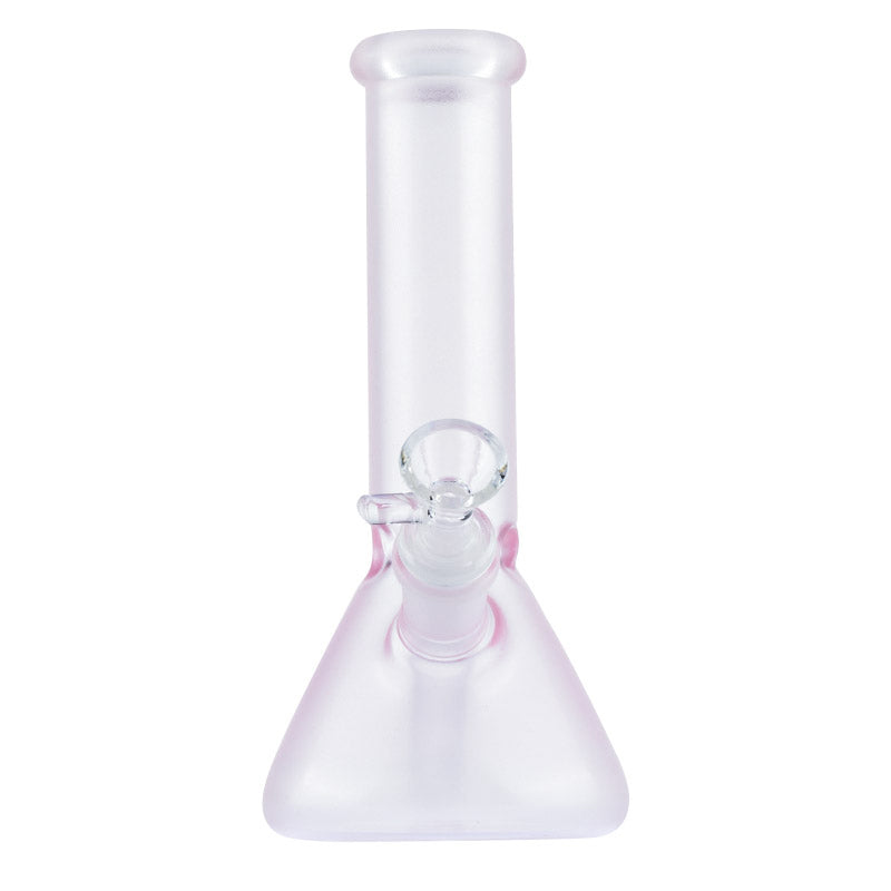 8 Frosted Glass Beaker Bong