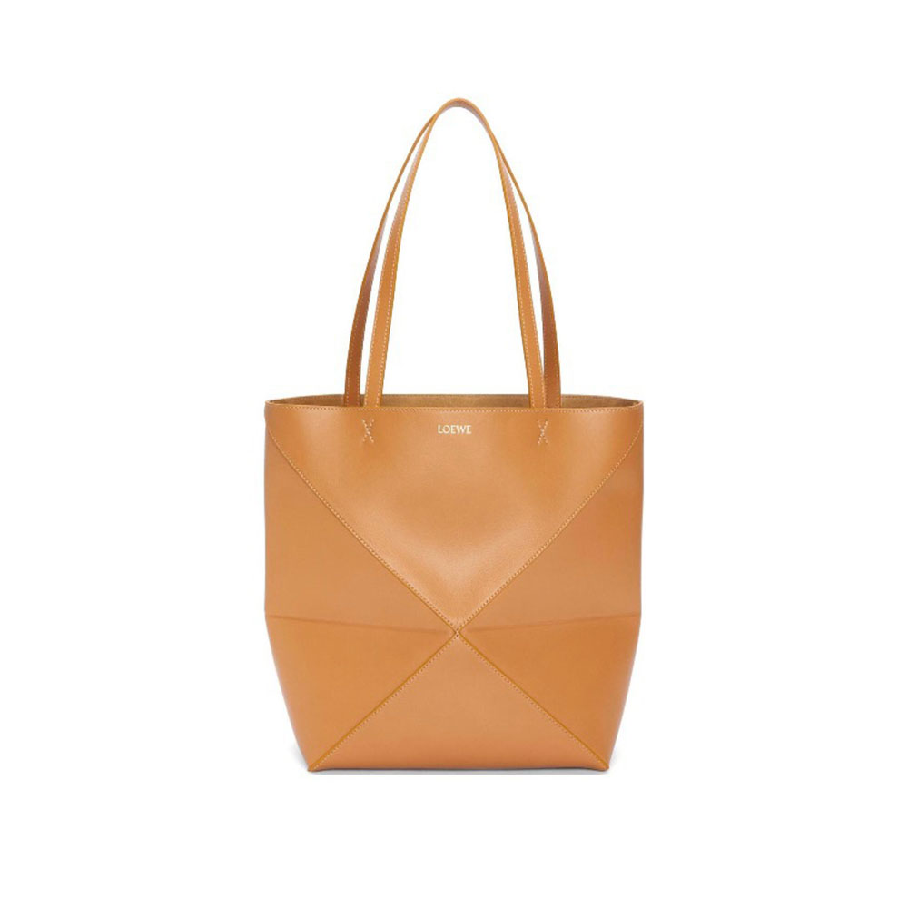 Loewe Puzzle Fold Tote Calfskin handbag