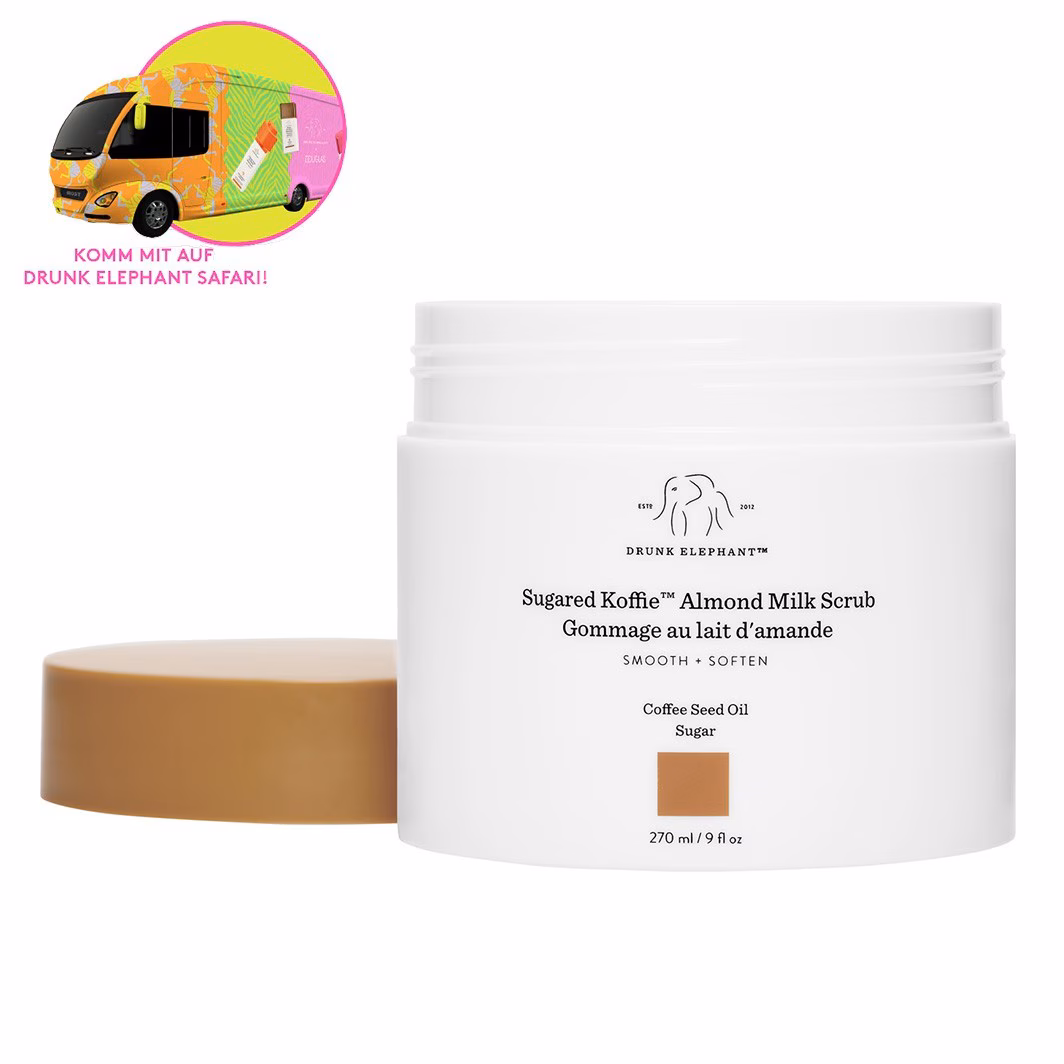 Sugared Koffie Almond Milk Scrub