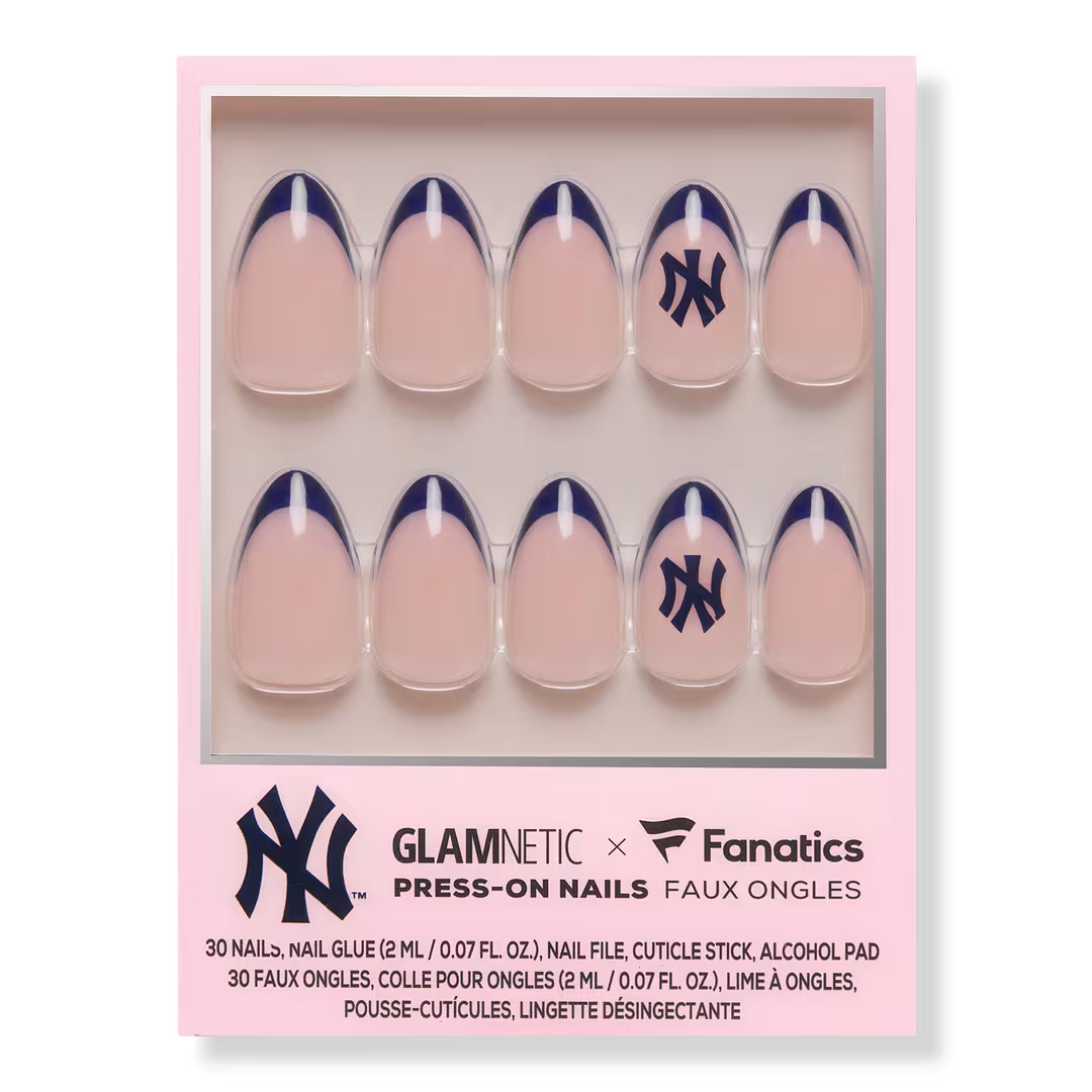 Glamnetic x Fanatics Nail  New York Yankees Press-On Nails