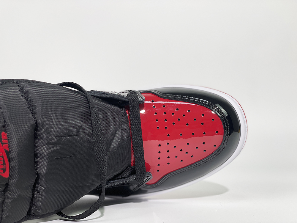 Patent Leather ‘Bred’ Air Jordan 1s