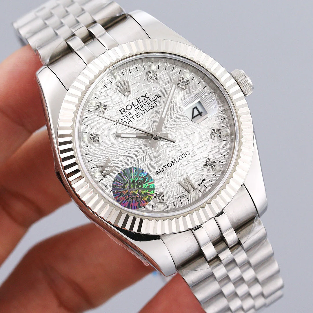 Rolex Watch DATEJUST 41M STEEL CASE FLUTED MOTIF DIAL Watch