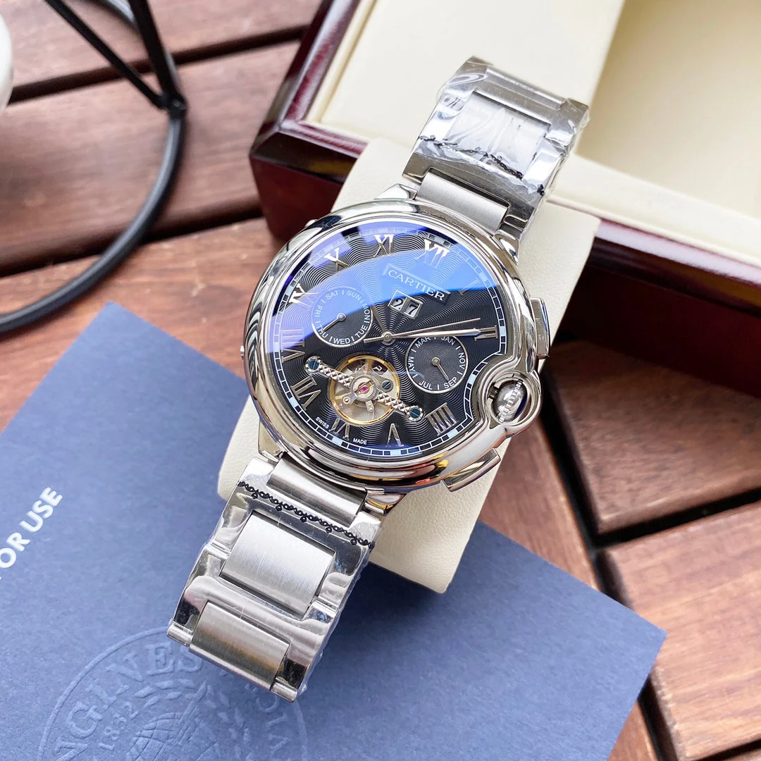 Cartier Watch Ballon Bleu 44mm Silver