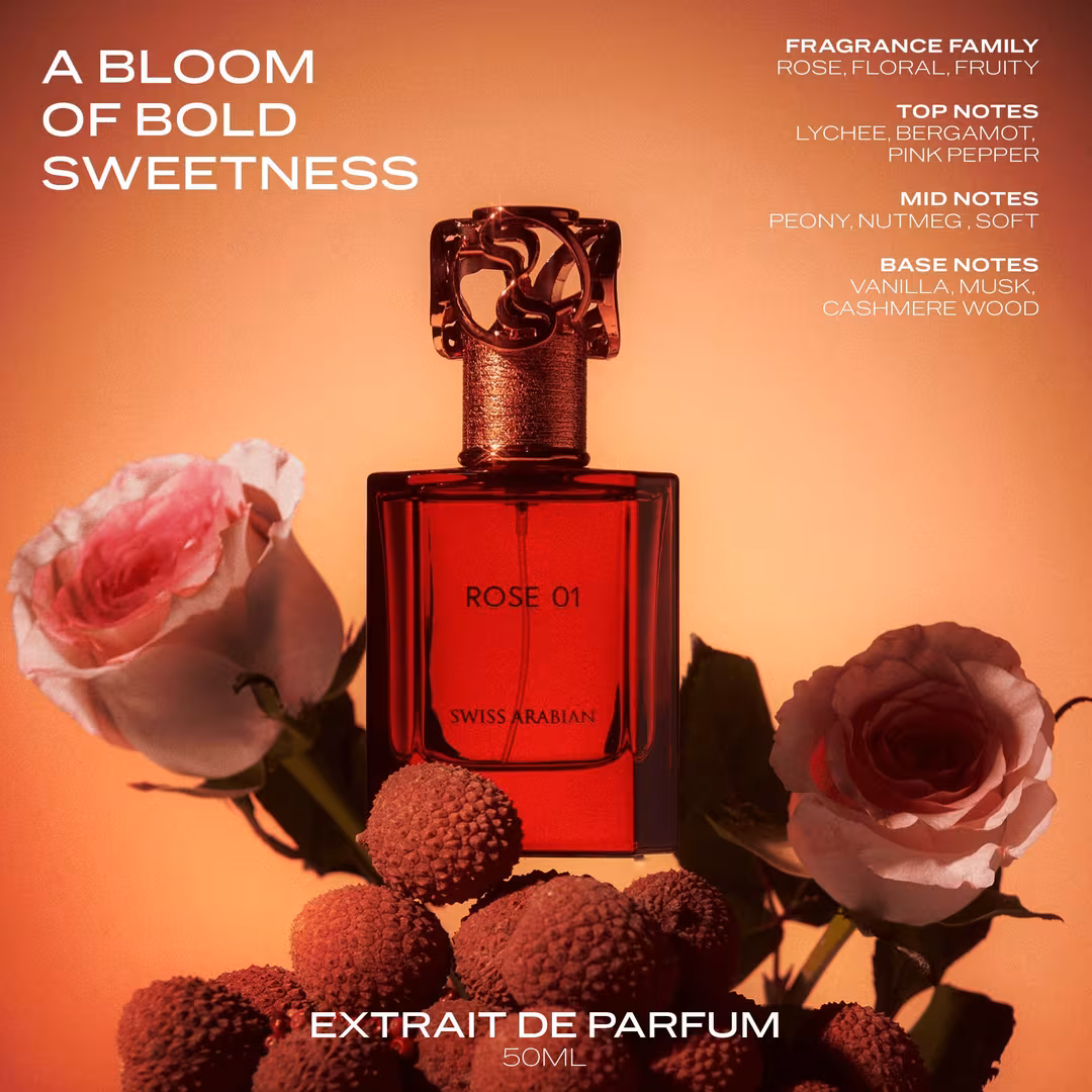 Swiss Arabian  Rose 01 Extrait de Parfum