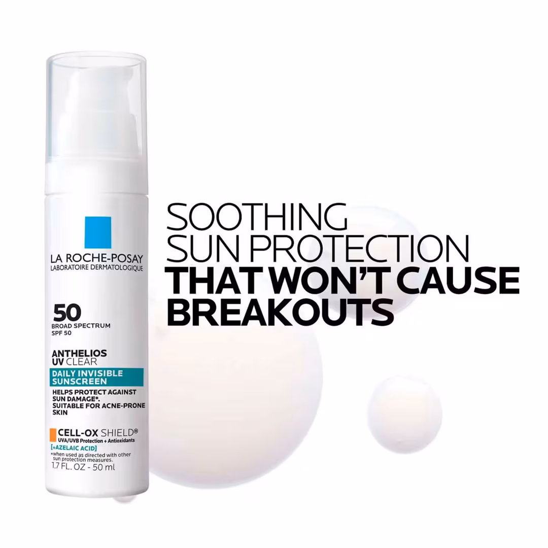 La Roche-Posay  Anthelios UV Control Sunscreen SPF 50 with Azelaic Acid