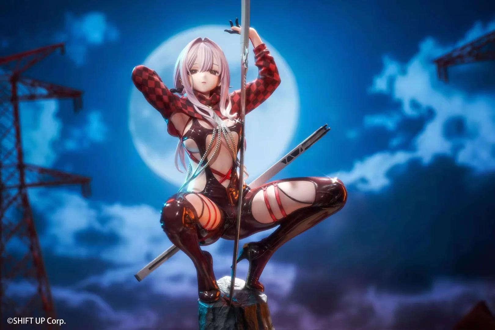 HobbySakura Studio - Licensed NIKKE Guren Roaring Racer | 版权 NIKKE 红莲 狂飙车手