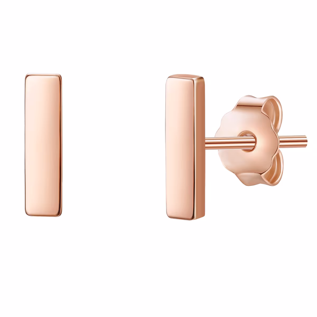 Ohrstecker Sterling Silber in Gelbgold