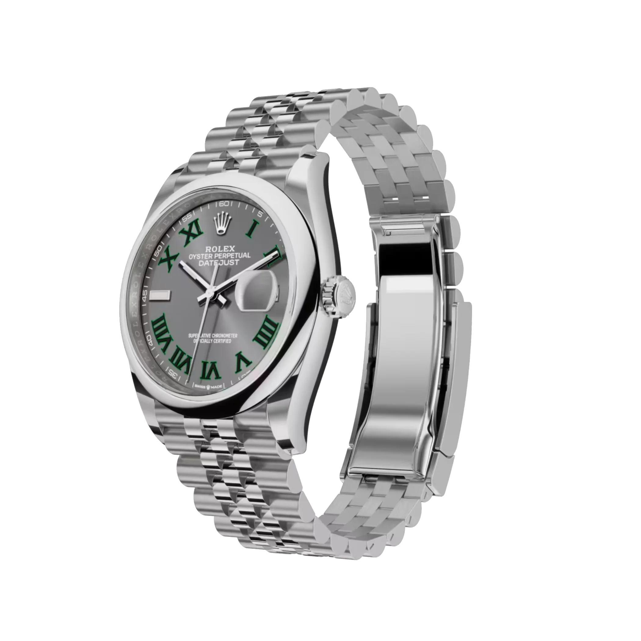 Rolex Datejust: slate dial, Jubilee bracelet, m126200-0017