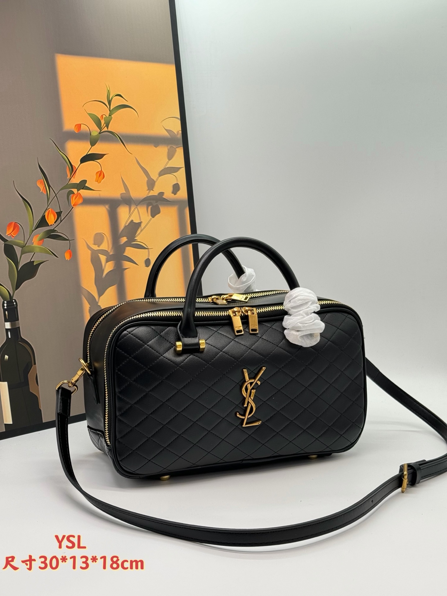 YSL Bowling Bag