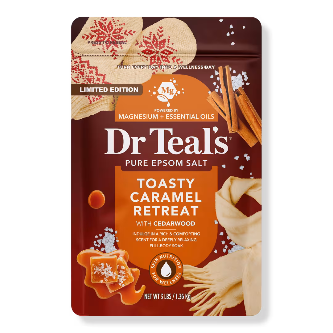 Dr Teal's  Toasty Caramel Epsom Salt Magnesium Soak