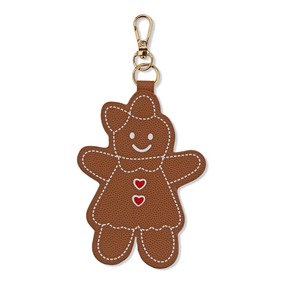 Tartan + Twine  Gingerbread Cookie Bag Charm