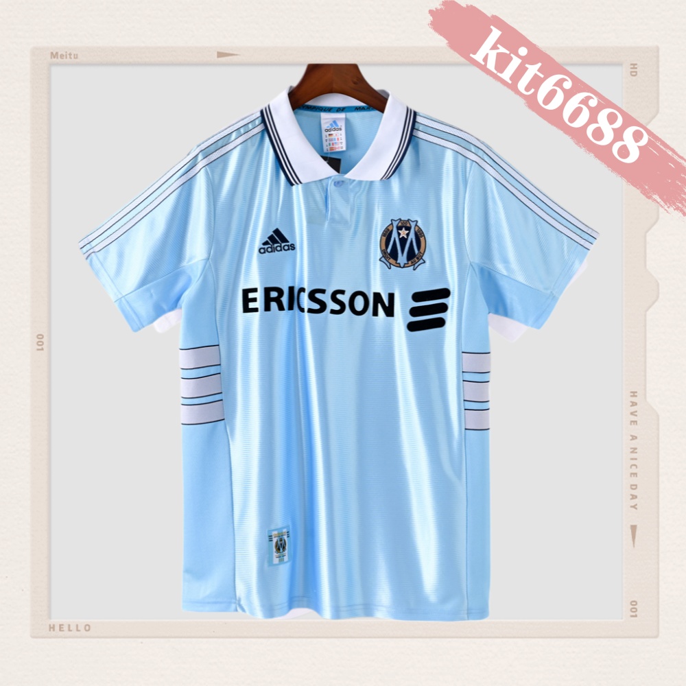 1998/1999 Marseille Away Retro Football Shirt