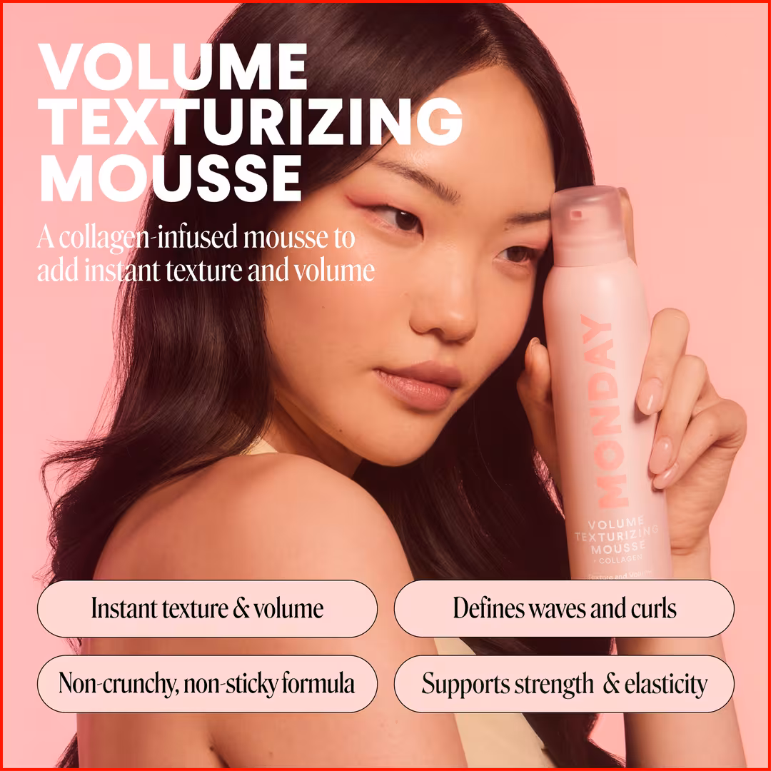 MONDAY Haircare  VOLUME Texturizing Mousse