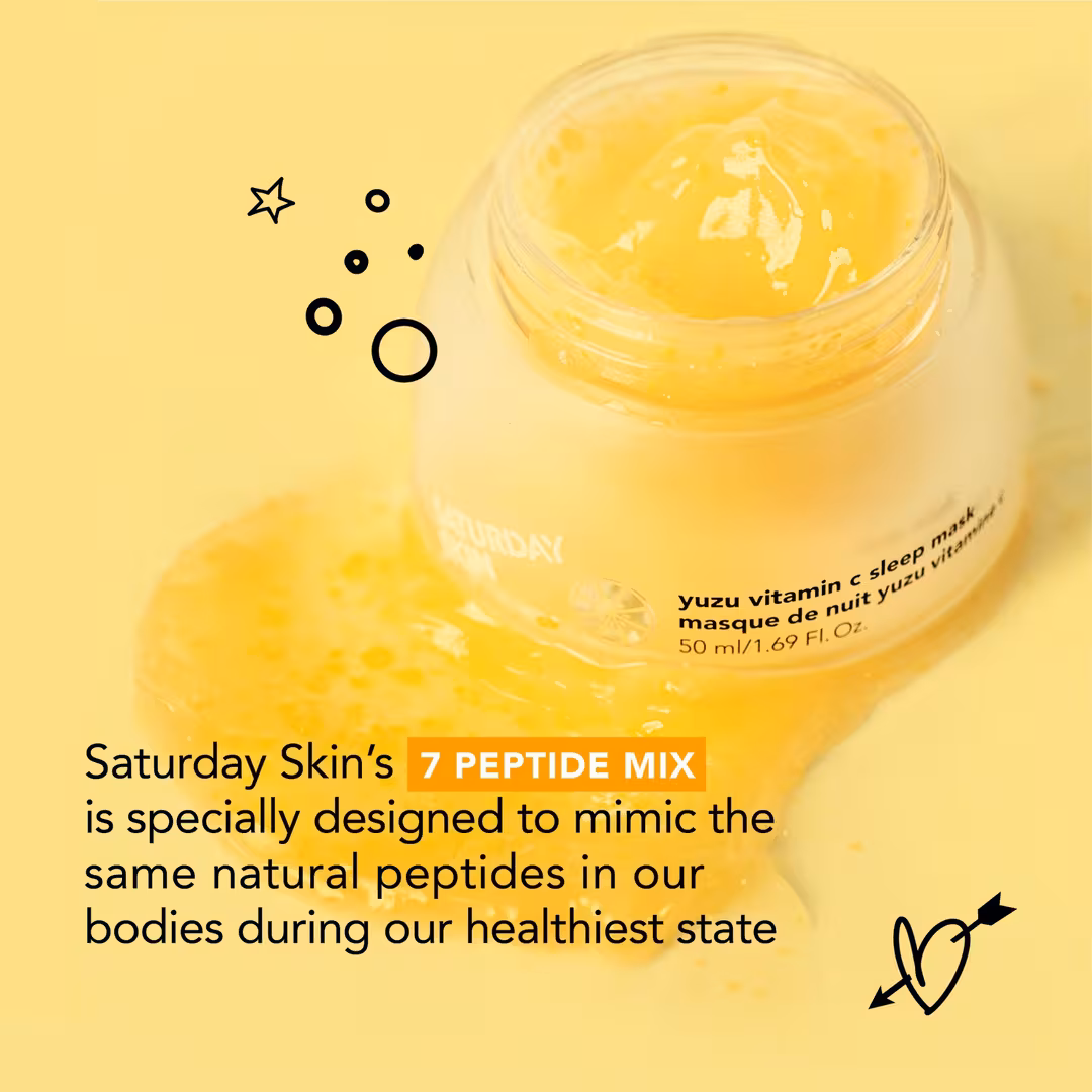 Saturday Skin  Yuzu Vitamin C Brightening Sleep Mask
