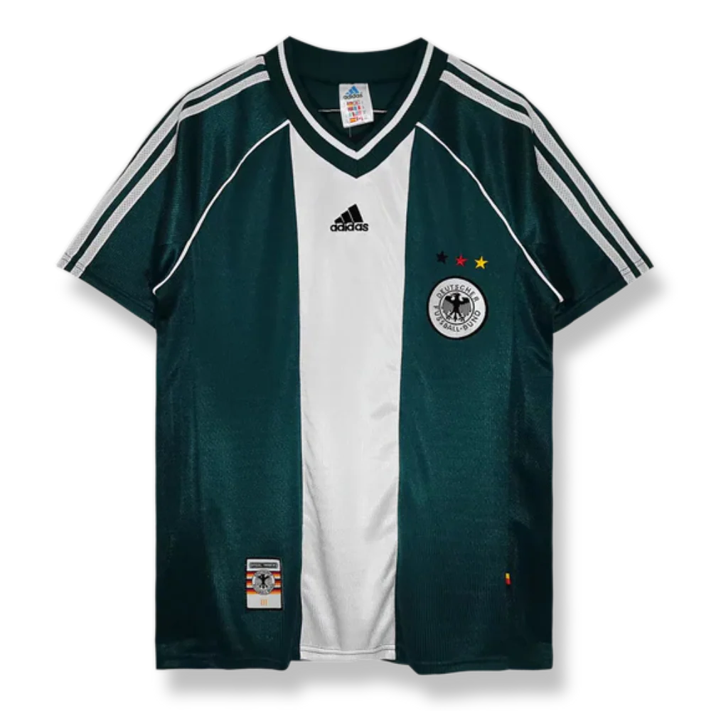 Retro 1998 Germany Away Soccer Jersey