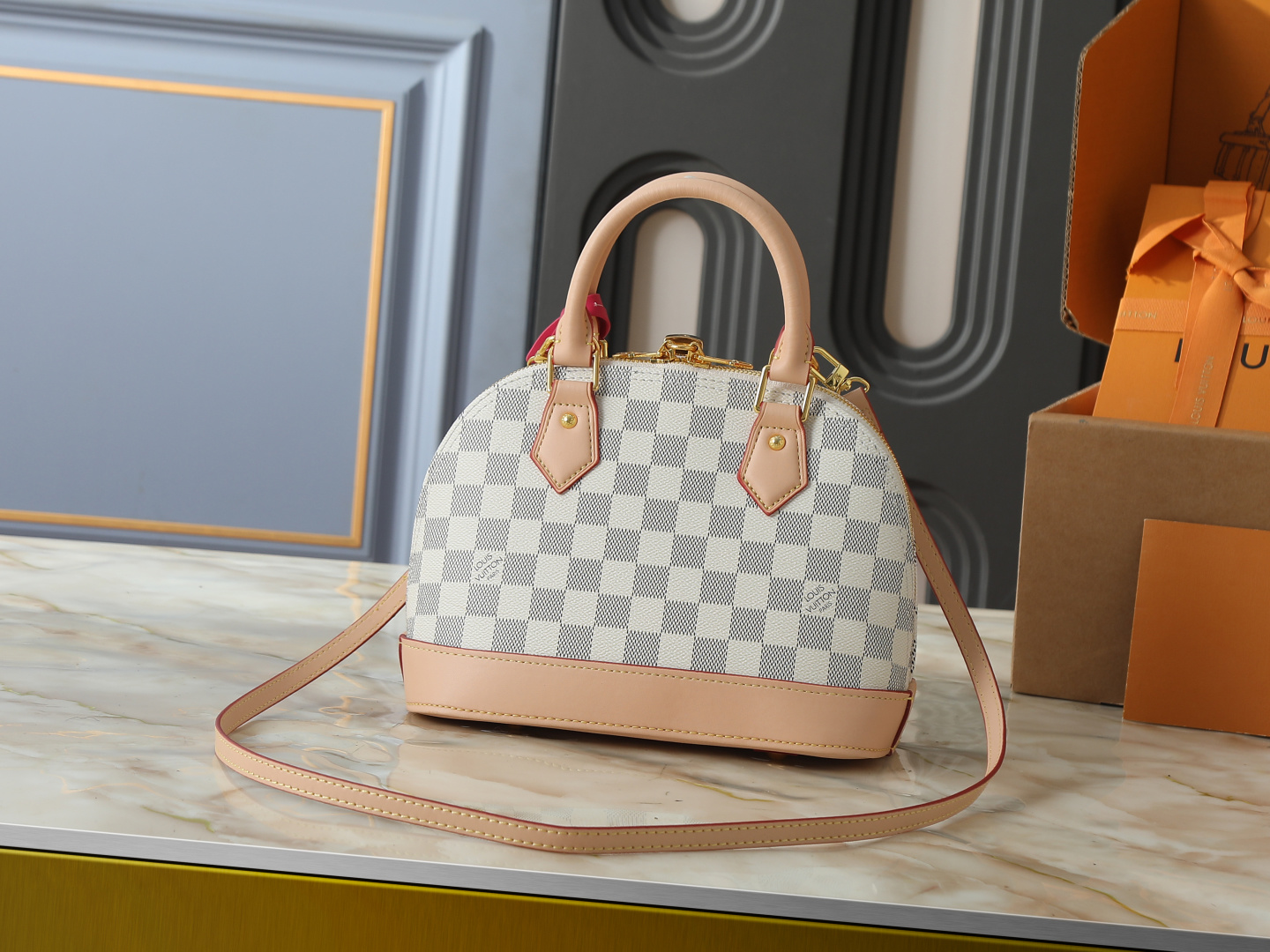 LV × TM Alma BB Handbag