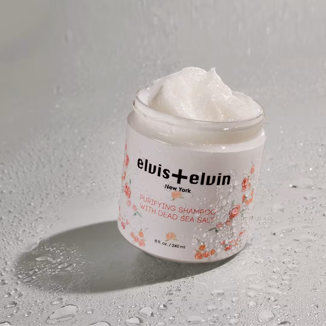 elvis+elvin  Purifying Shampoo with Dead Sea Salt