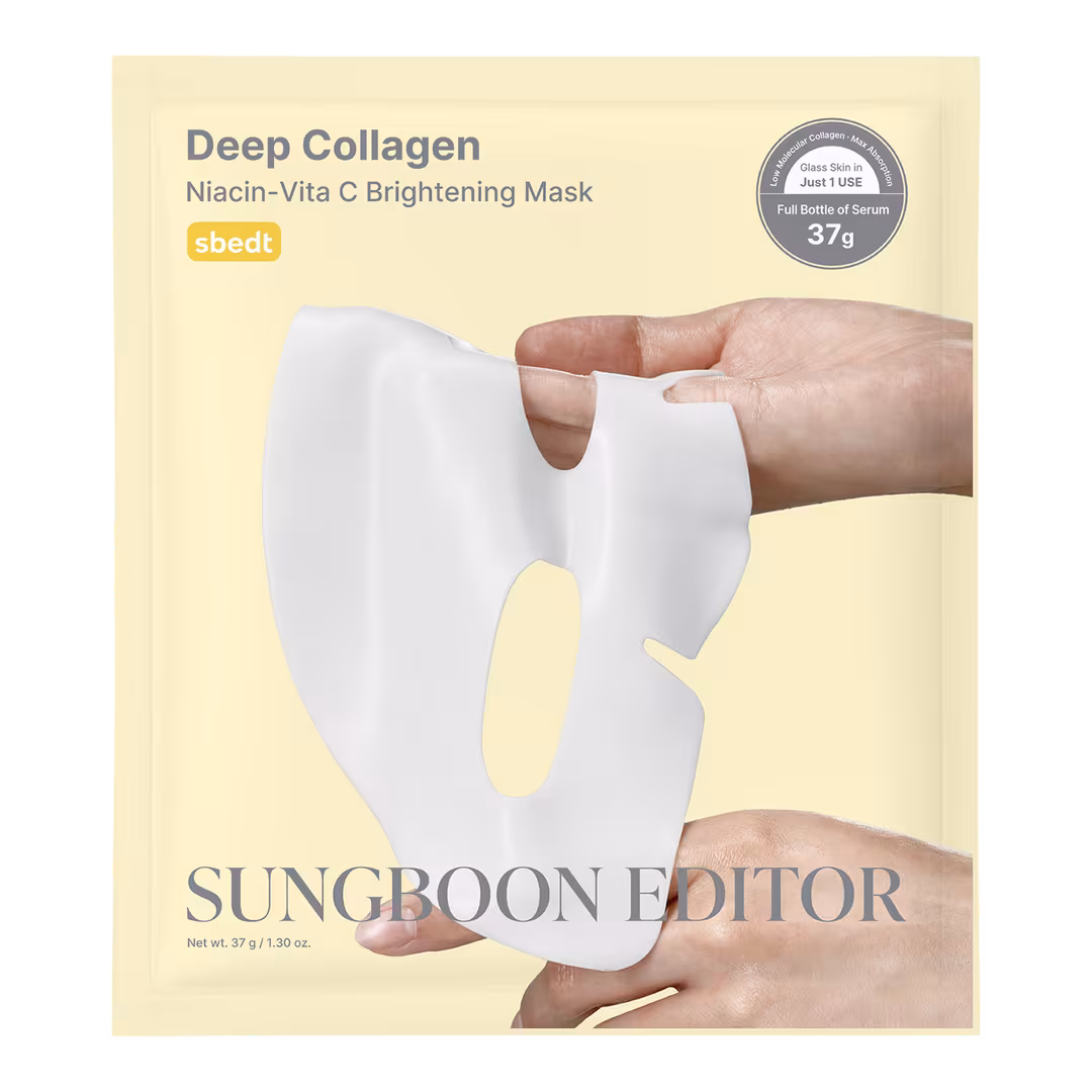 SUNGBOON EDITOR  Deep Collagen Niacin Vita C Brightening Mask