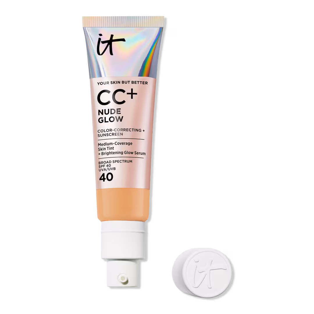IT Cosmetics  CC+ Nude Glow Lightweight Foundation + Glow Serum with SPF 40