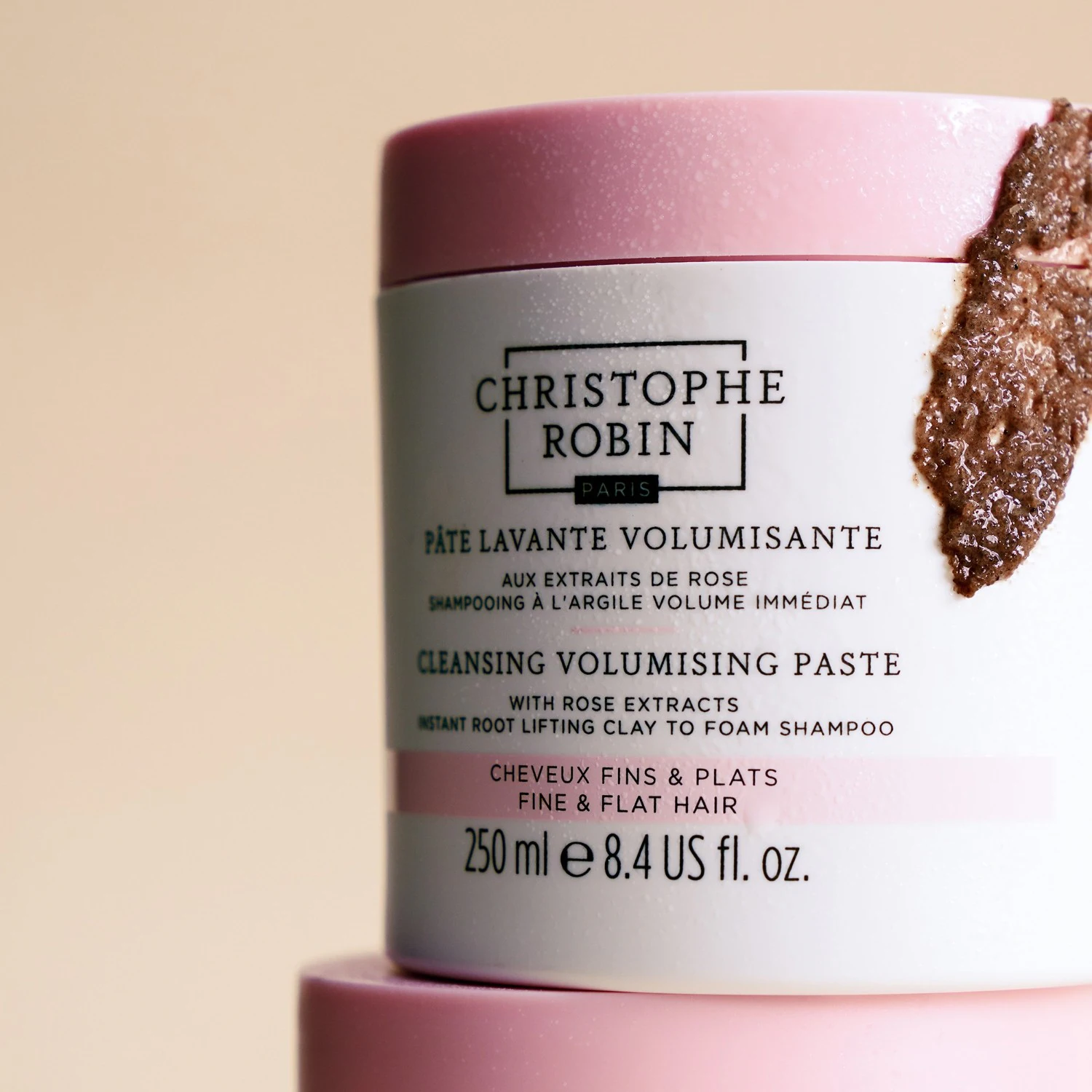 Volumising Paste Pure with Rose Extracts